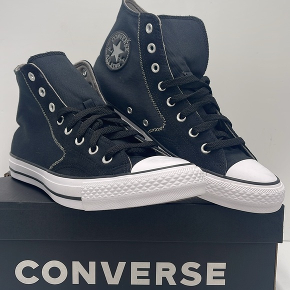Converse Men’s Chuck Taylor All Star Mix Material 'Black' - A08186C Expeditedshi - Picture 4 of 16